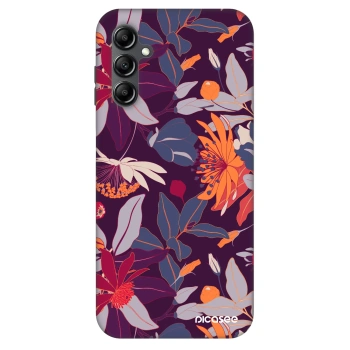 Θήκη για Samsung Galaxy A16 4G - Purple Leaf