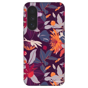 Picasee Fashion Case για Samsung Galaxy A57 5G - Purple Leaf