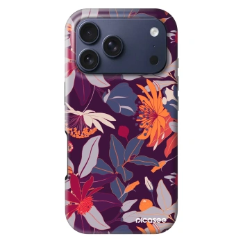 Θήκη για Apple iPhone 18 Pro - Purple Leaf