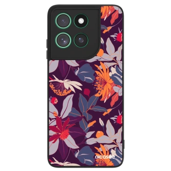 Θήκη για Motorola Moto G57 Power - Purple Leaf