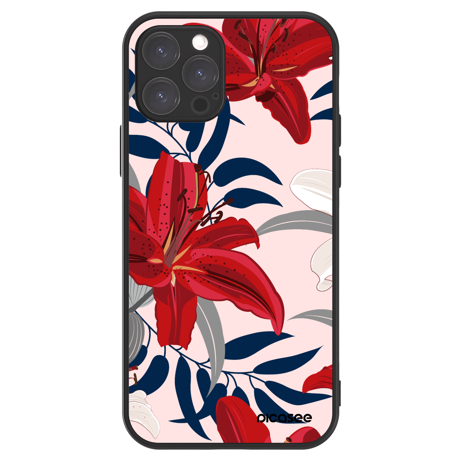 Picasee ULTIMATE CASE για Apple iPhone 12 Pro - Red Lily