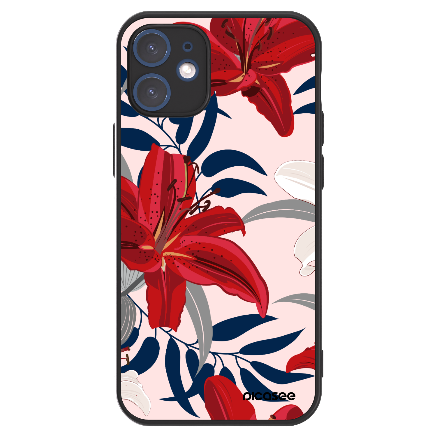 Picasee ULTIMATE CASE για Apple iPhone 12 mini - Red Lily