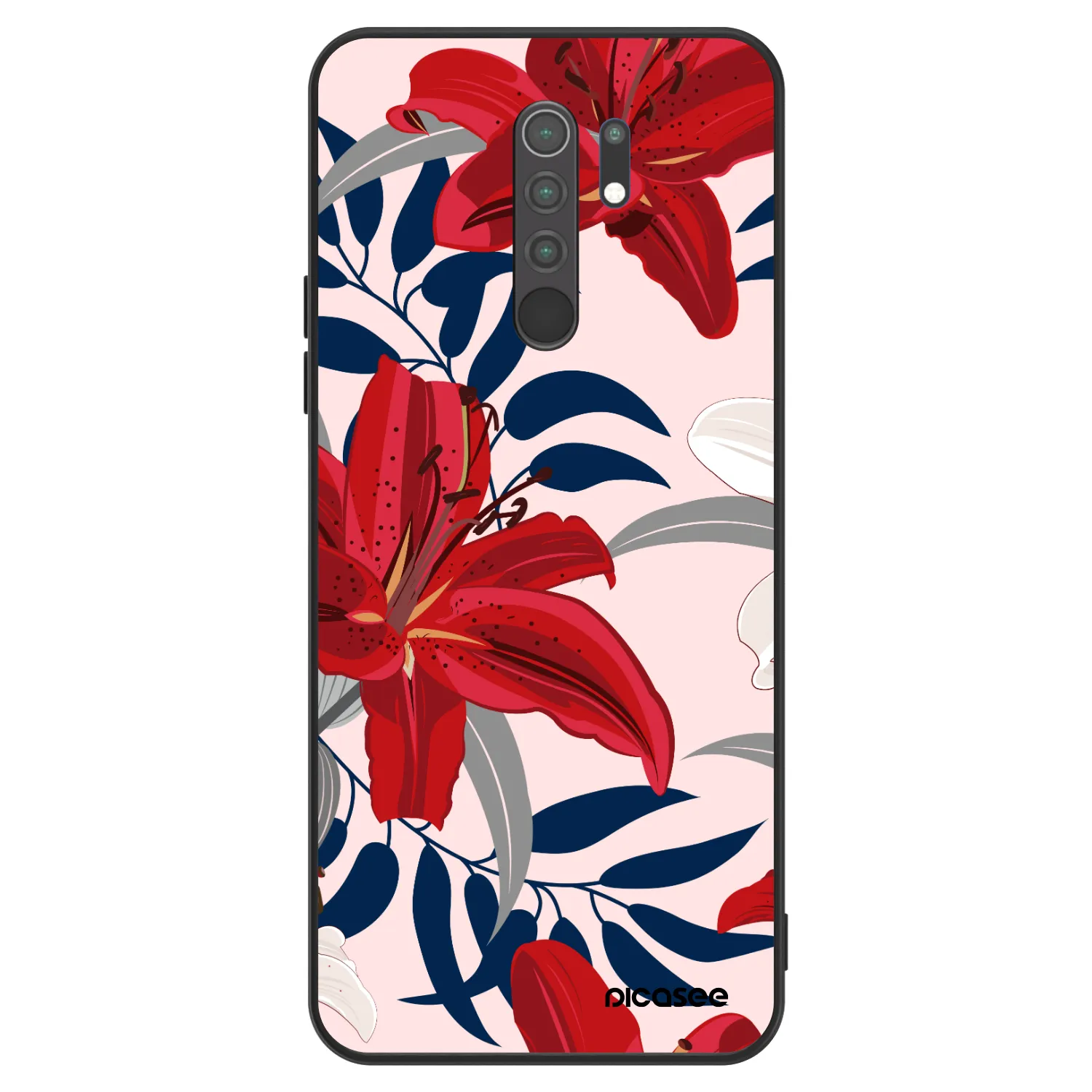 Picasee ULTIMATE CASE για Xiaomi Redmi 9 - Red Lily