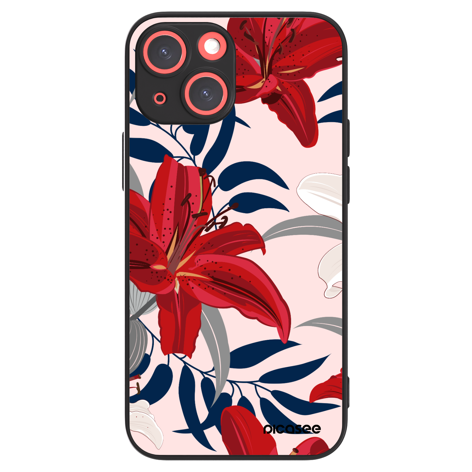 Picasee ULTIMATE CASE για Apple iPhone 13 mini - Red Lily