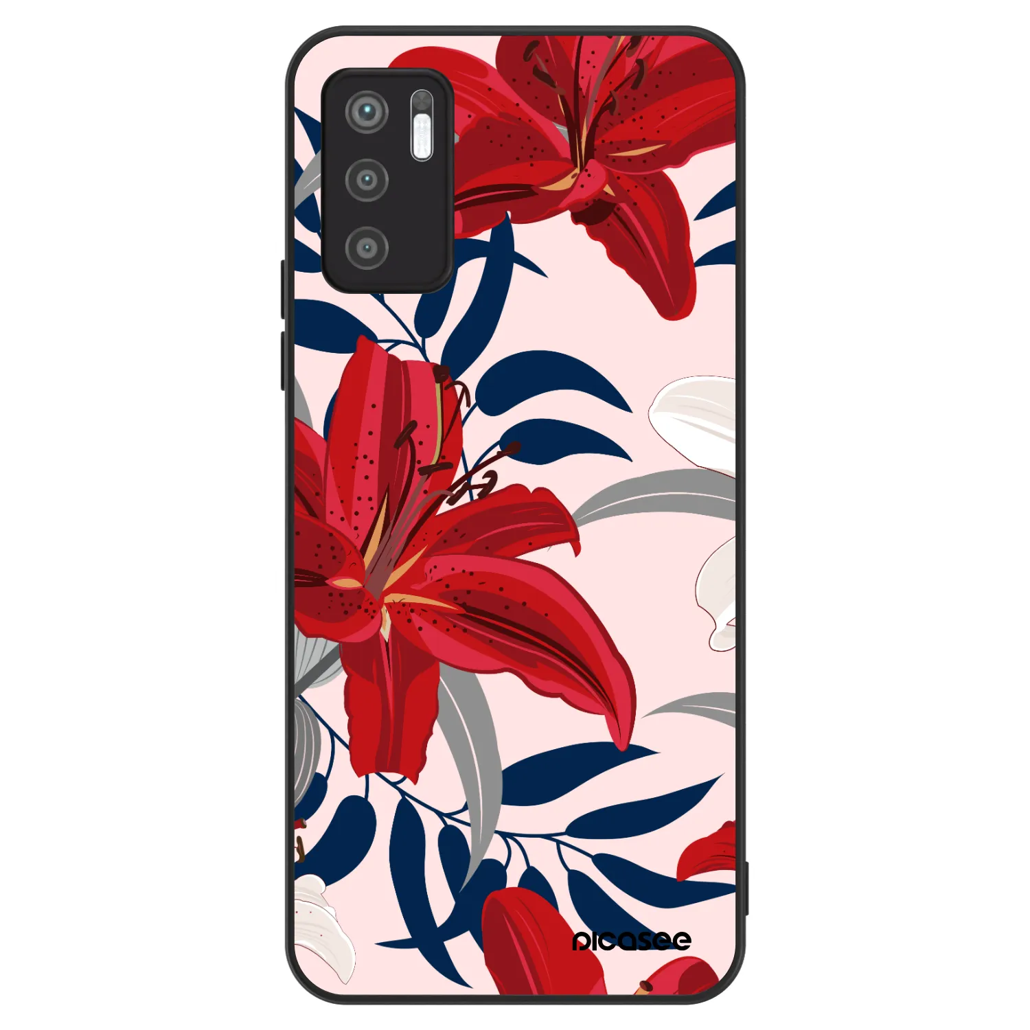 Picasee ULTIMATE CASE για Xiaomi Redmi Note 10 5G - Red Lily