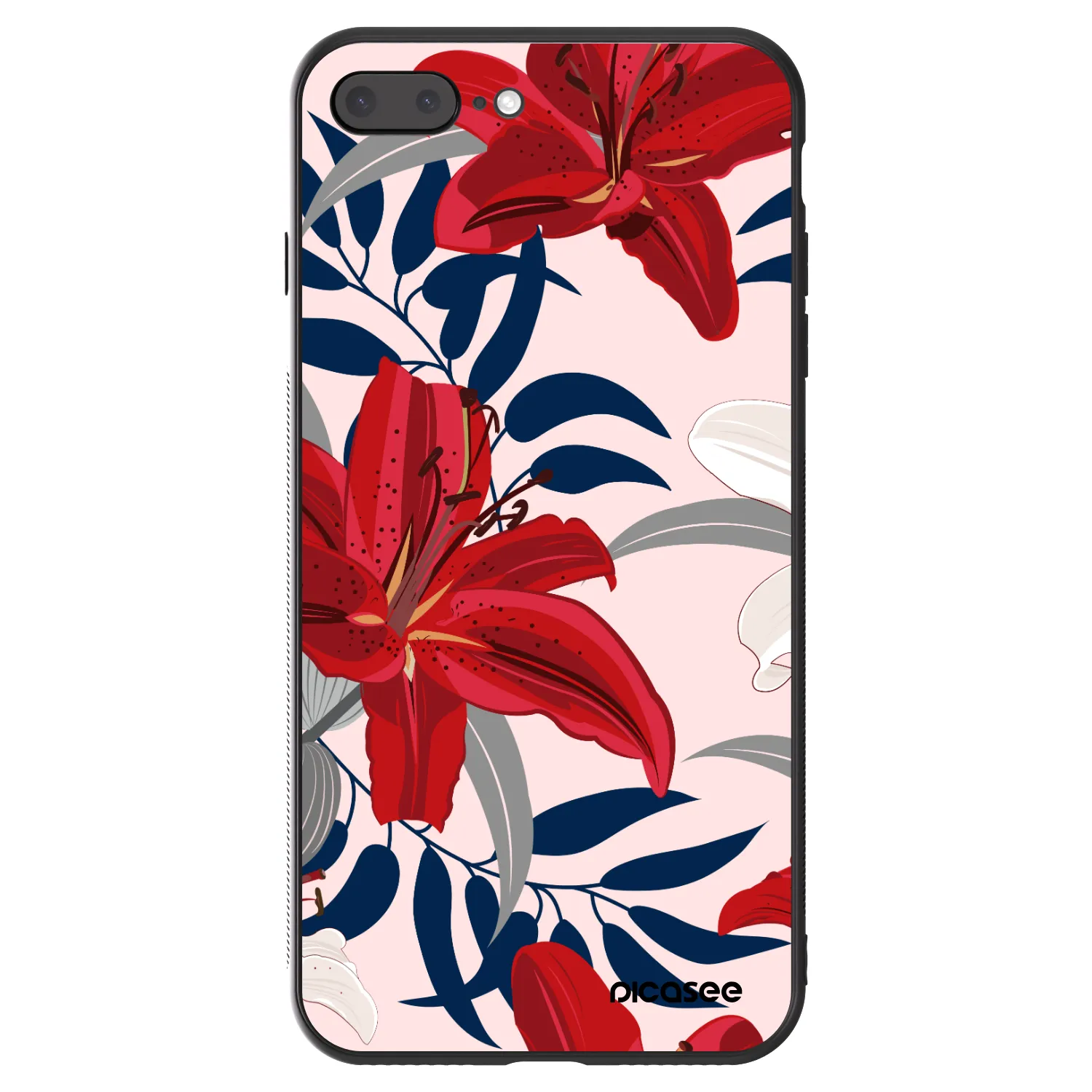 Picasee ULTIMATE CASE για Apple iPhone 8 Plus - Red Lily