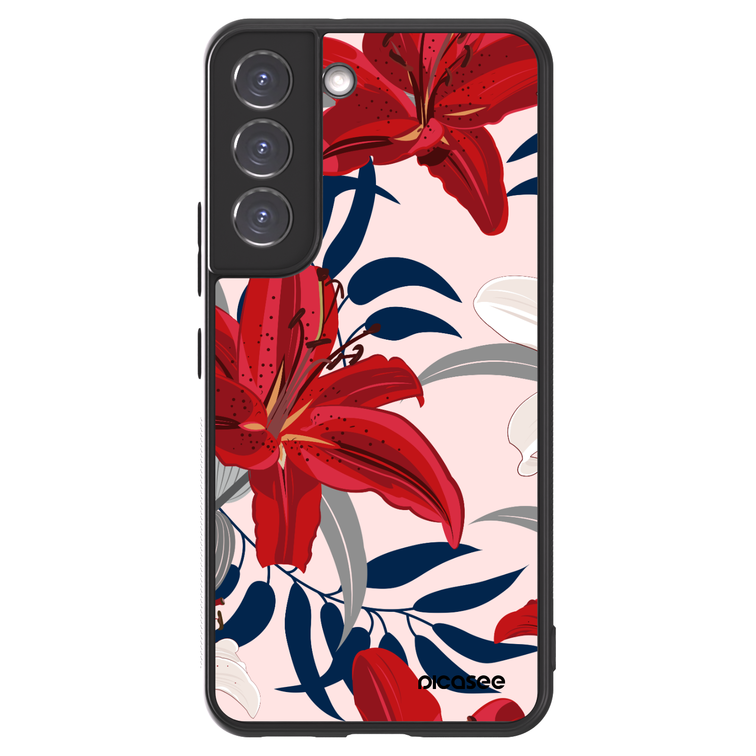Picasee ULTIMATE CASE για Samsung Galaxy S22 5G - Red Lily