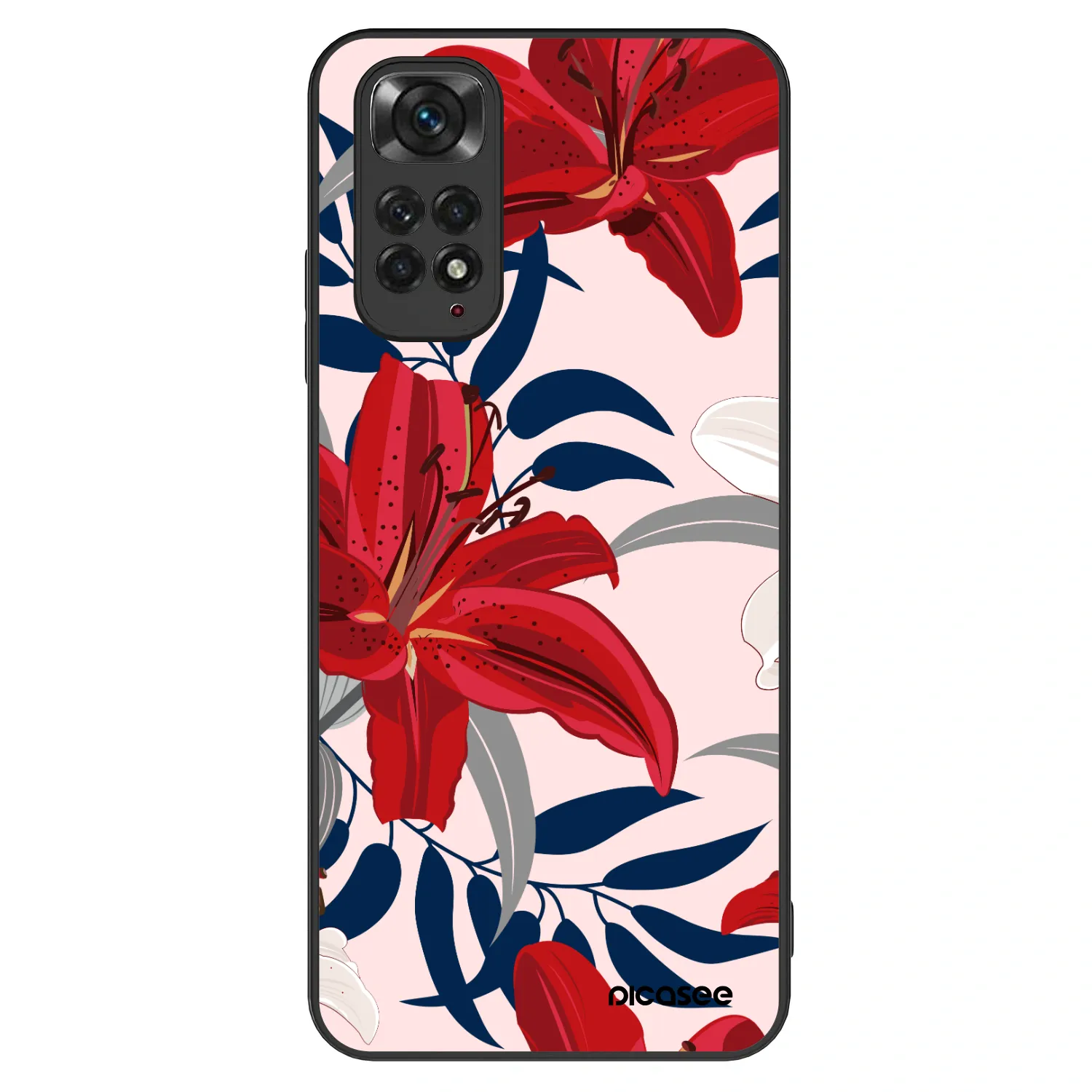 Picasee ULTIMATE CASE για Xiaomi Redmi Note 11 - Red Lily