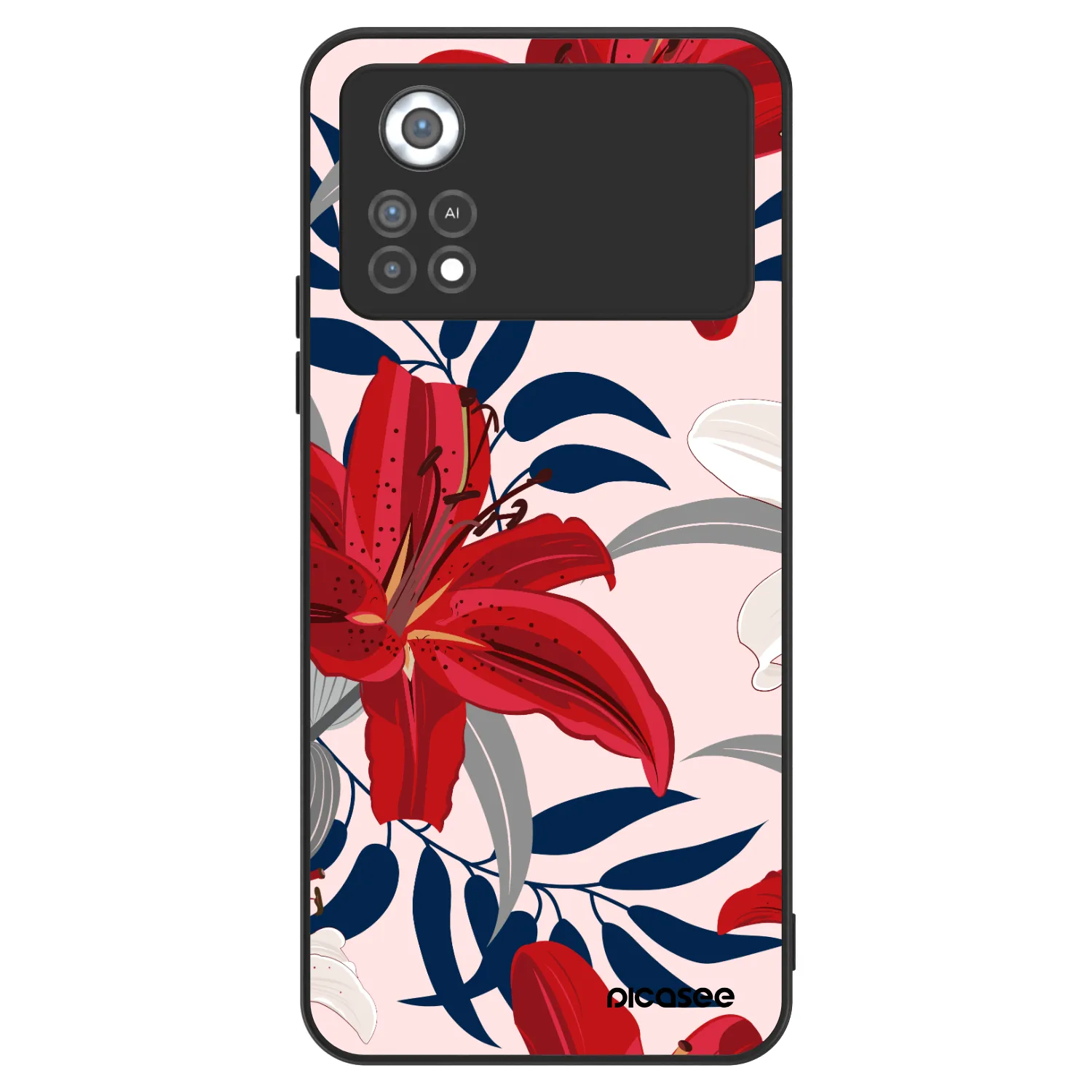 Picasee ULTIMATE CASE για Xiaomi Poco X4 Pro 5G - Red Lily