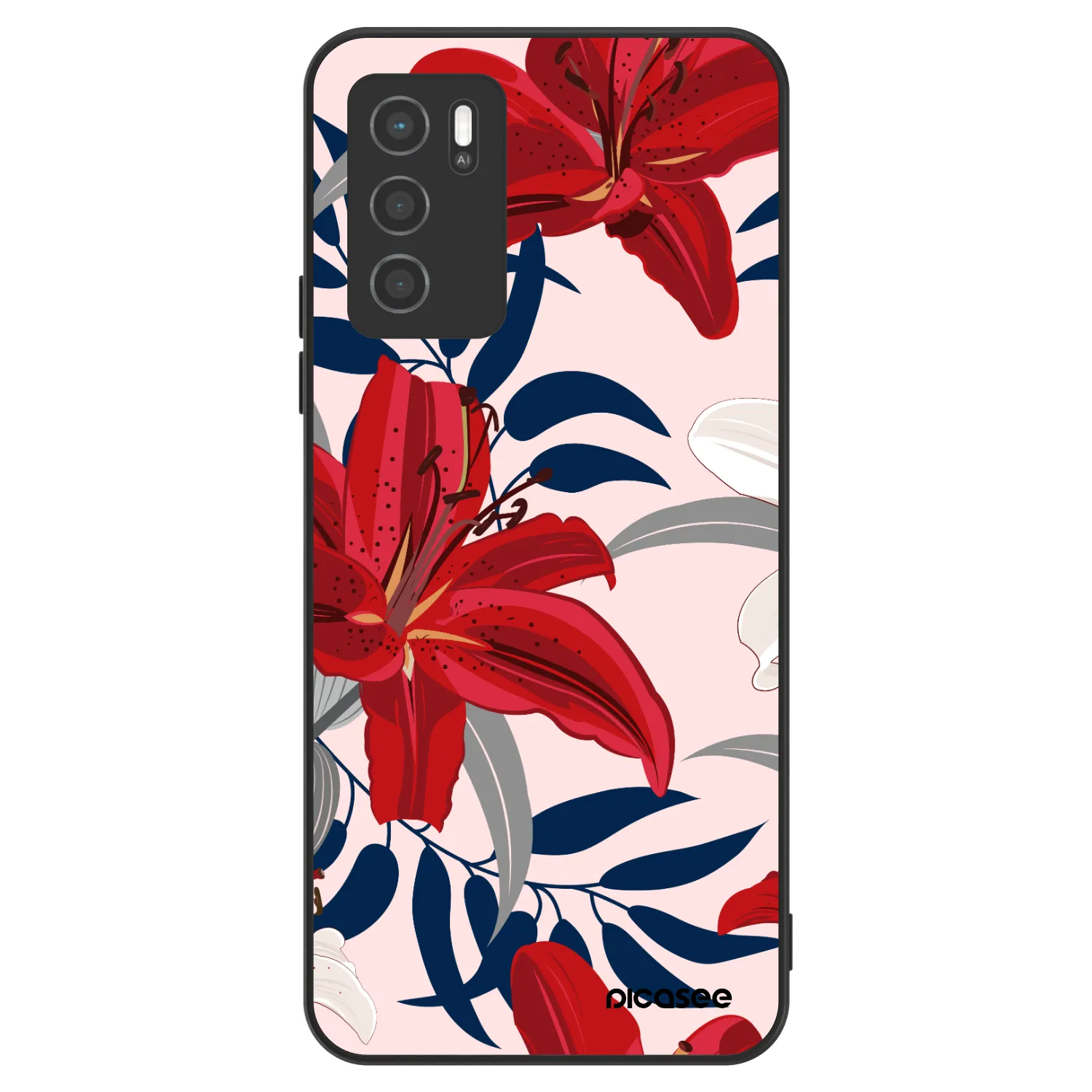 Picasee ULTIMATE CASE για OPPO A16s - Red Lily