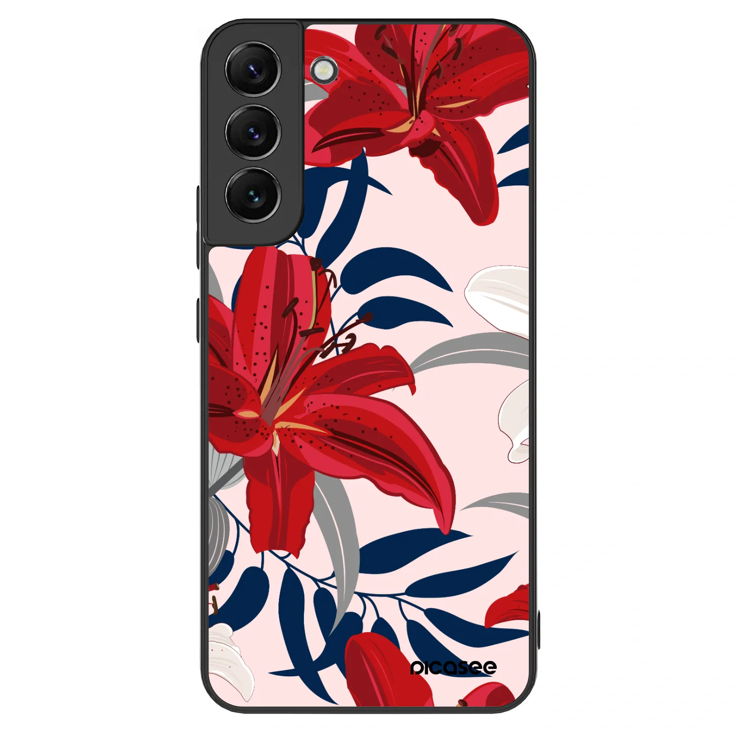 Picasee ULTIMATE CASE PowerShare για Samsung Galaxy S22+ 5G - Red Lily