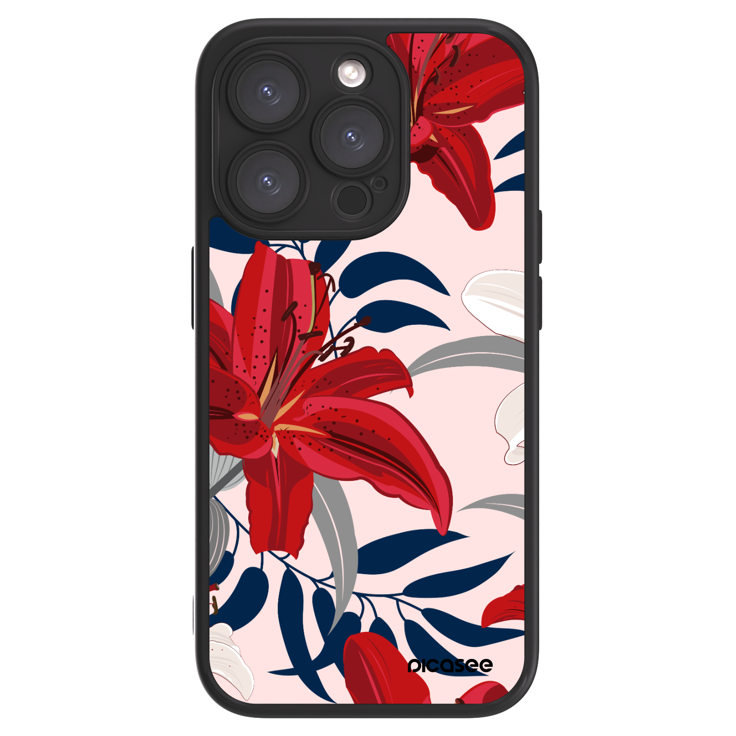 Picasee ULTIMATE CASE για Apple iPhone 15 Pro - Red Lily