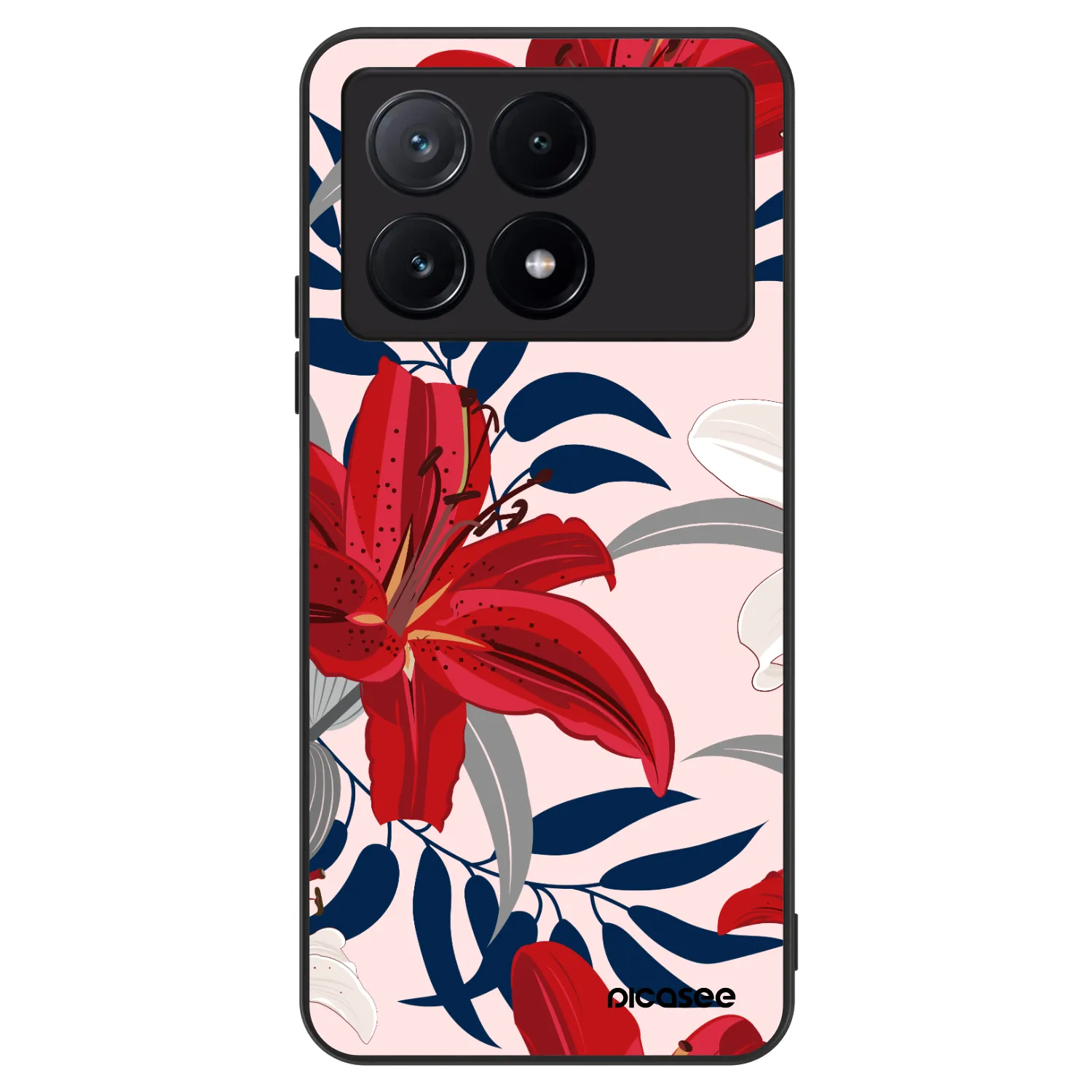 Picasee ULTIMATE CASE για Xiaomi Poco X6 Pro - Red Lily