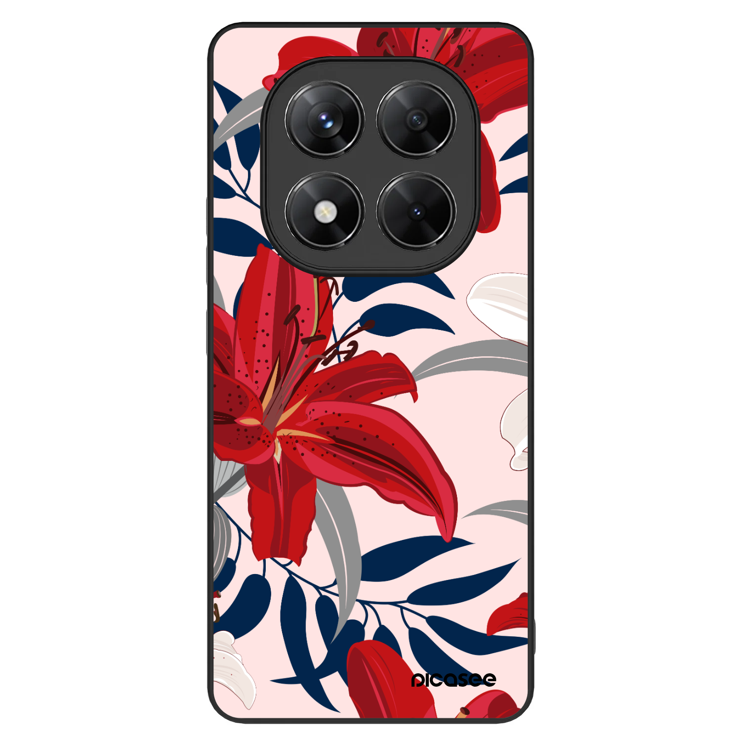 Picasee ULTIMATE CASE για Xiaomi Redmi Note 14 Pro 5G - Red Lily