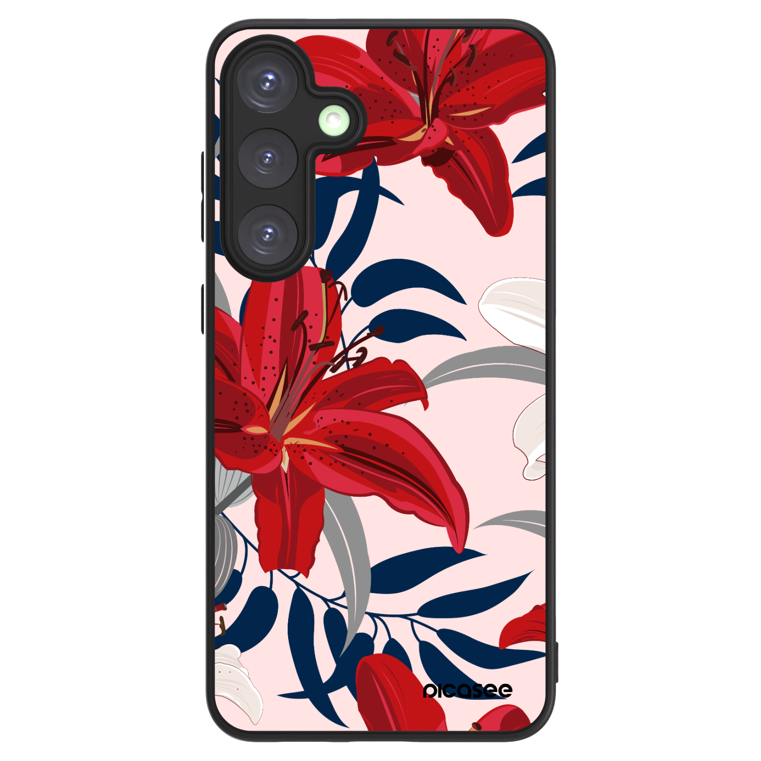 Picasee ULTIMATE CASE PowerShare για Samsung Galaxy S25+ 5G - Red Lily