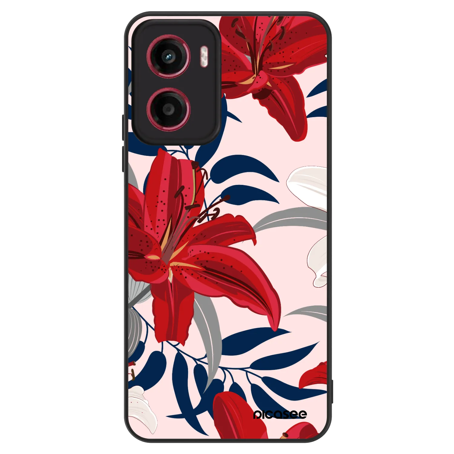 Picasee ULTIMATE CASE για Motorola Moto G05 - Red Lily