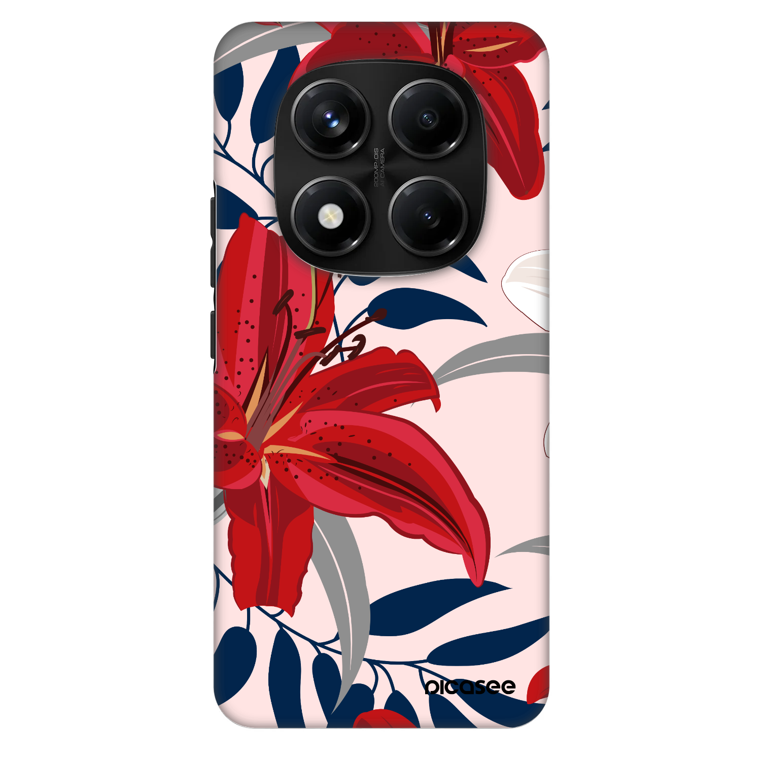 Picasee Fashion Case για Xiaomi Redmi Note 14 Pro+ 5G - Red Lily