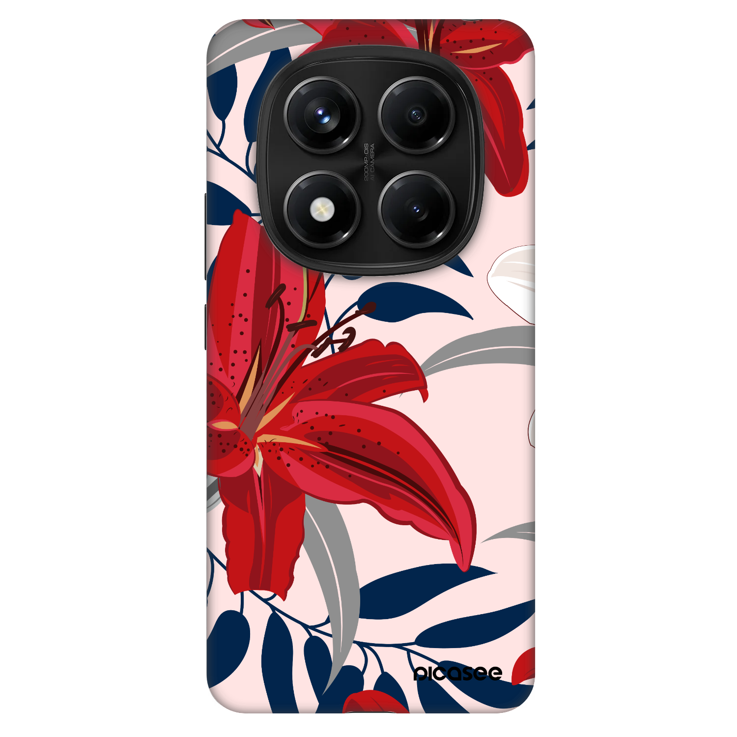 Picasee Fashion Case για Xiaomi Redmi Note 14 Pro 5G - Red Lily