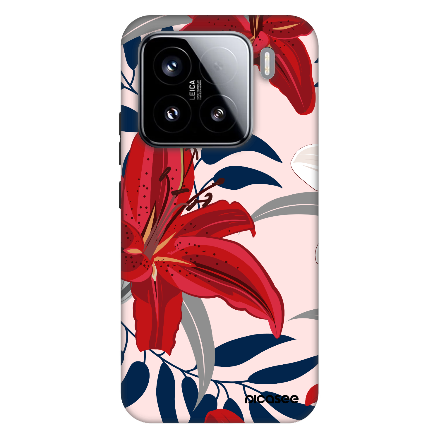 Picasee Fashion Case για Xiaomi 15 - Red Lily