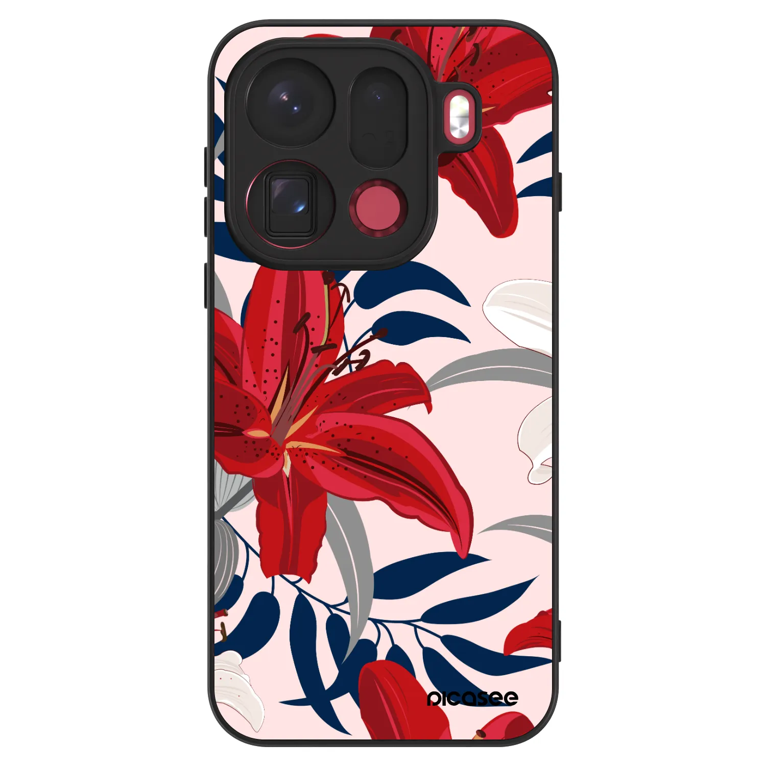 Picasee ULTIMATE CASE για OPPO Find X9 Pro - Red Lily