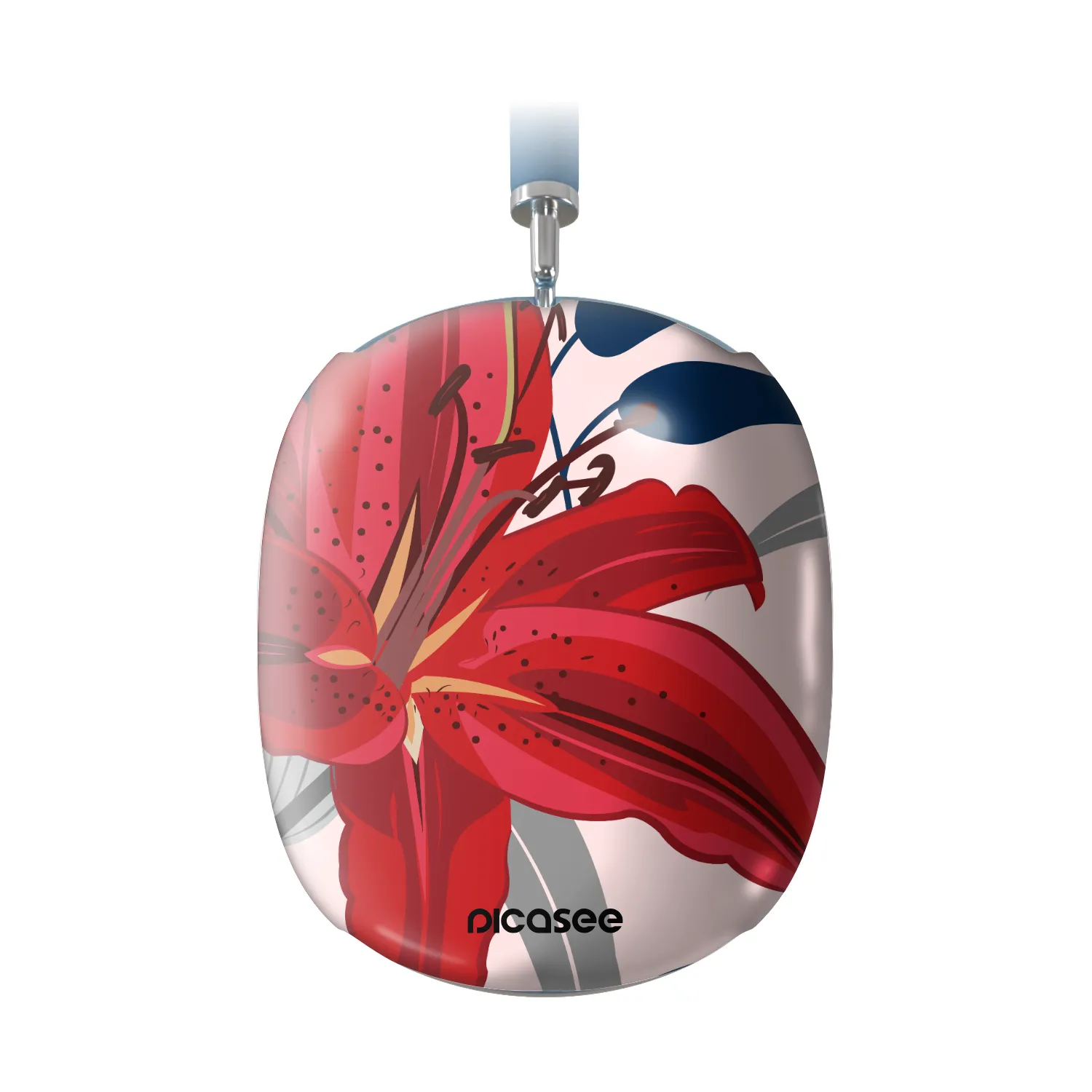 Picasee Obal pro Apple AirPods Max - Red Lily