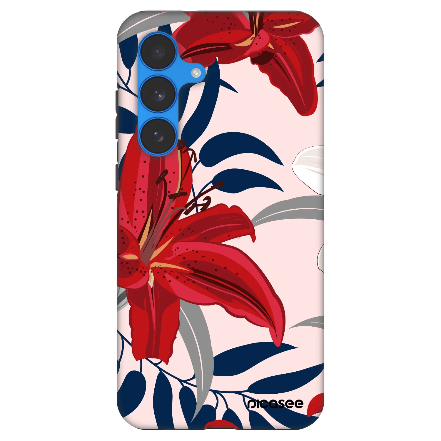 Picasee Fashion Case για Samsung Galaxy S25 FE 5G - Red Lily