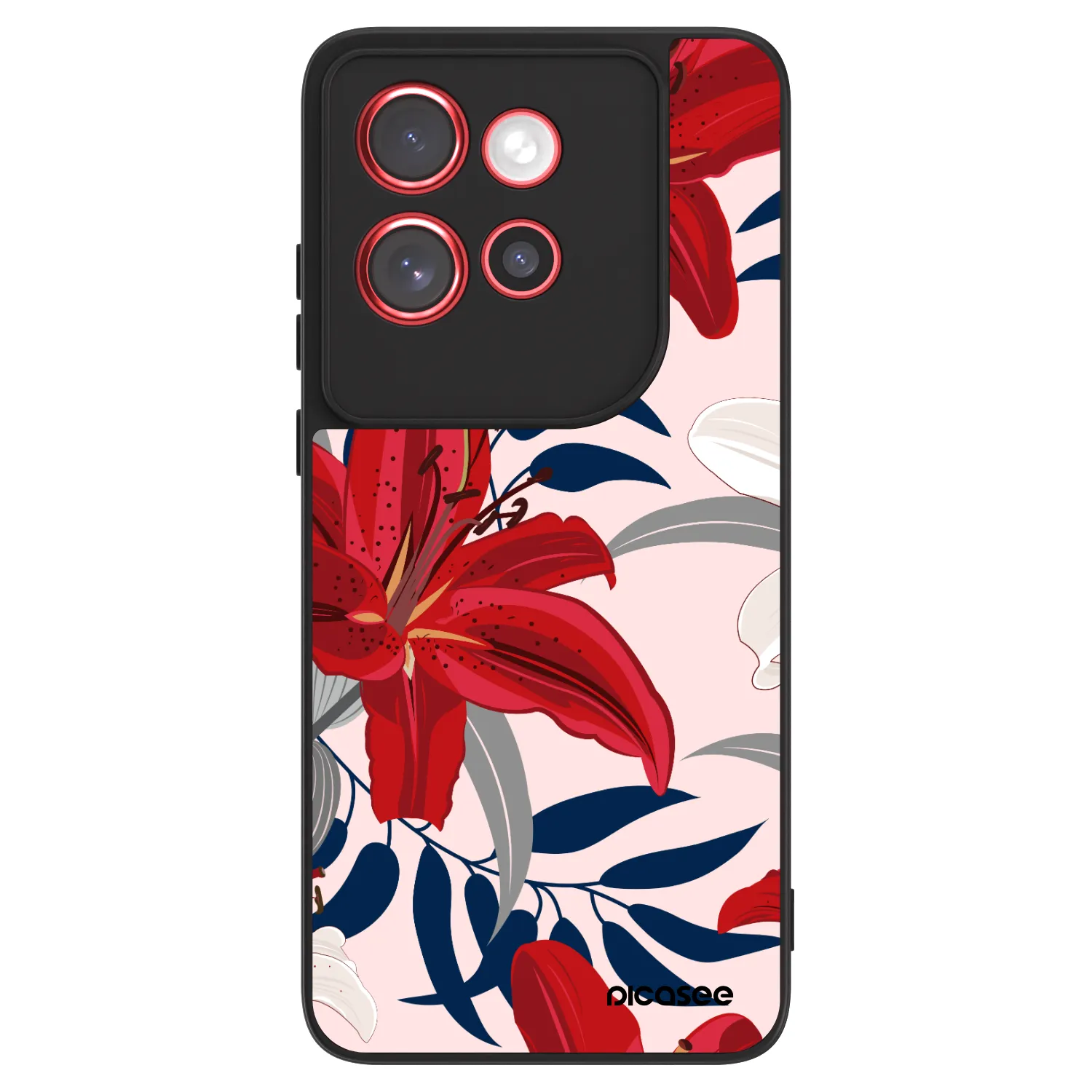 Picasee ULTIMATE CASE για Motorola Edge 60 Neo 5G - Red Lily