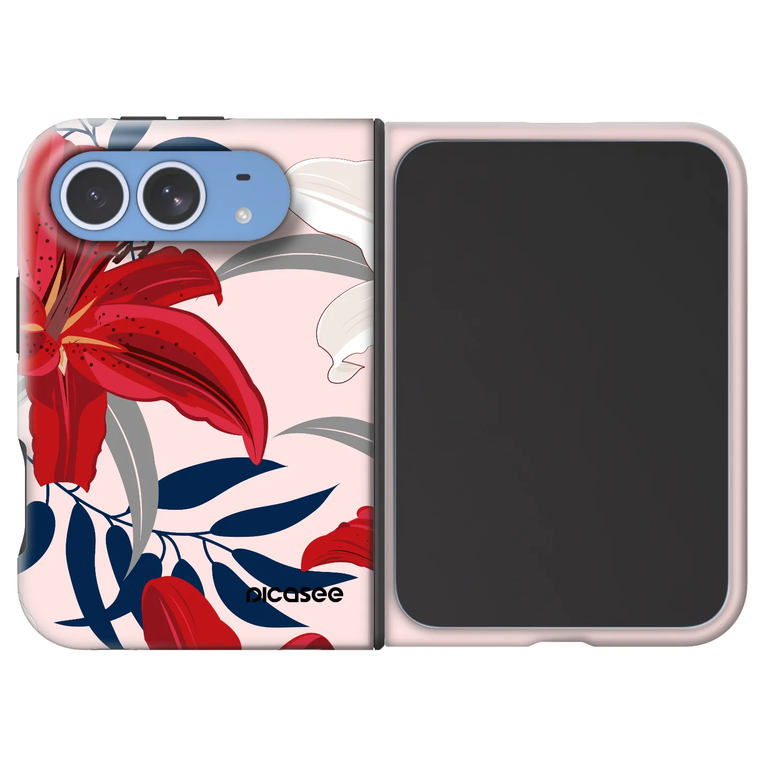 Picasee Fashion Case MagSafe για Apple iPhone Duo - Red Lily