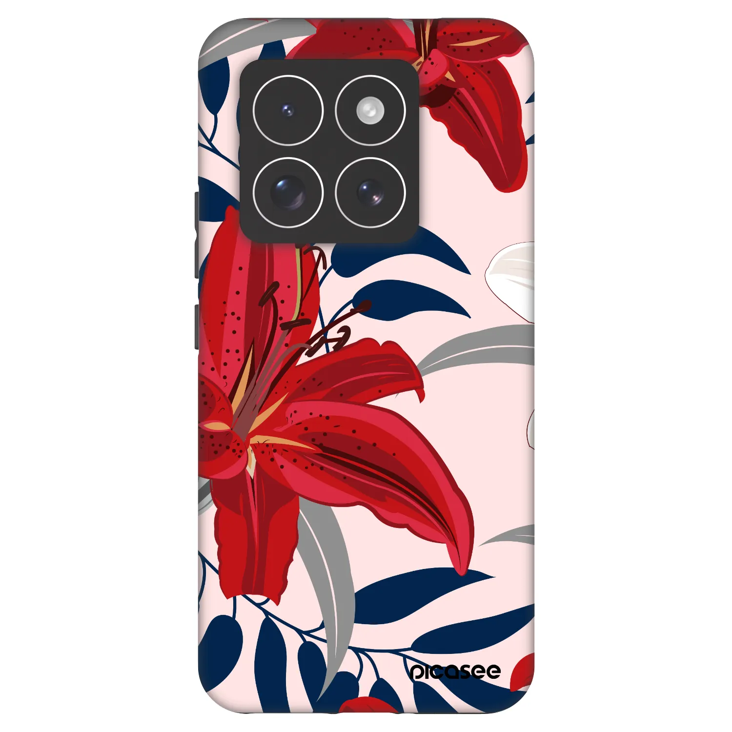 Picasee Fashion Case για Xiaomi 14 Pro - Red Lily