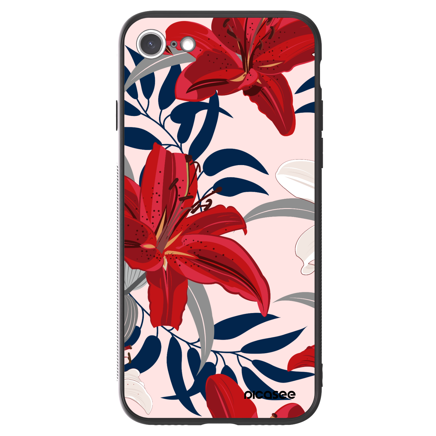 Picasee ULTIMATE CASE για Apple iPhone 7 - Red Lily