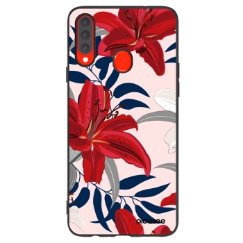 Θήκη για Samsung Galaxy A20s - Red Lily