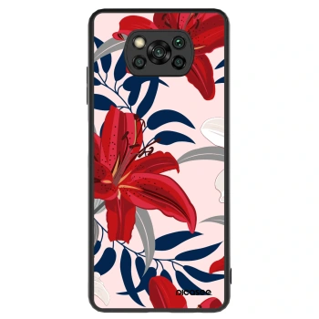 Θήκη για Xiaomi Poco X3 - Red Lily