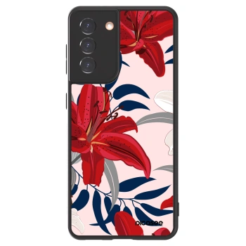 Picasee ULTIMATE CASE για Samsung Galaxy S21 5G G991B - Red Lily
