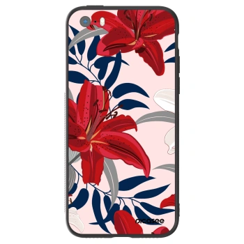 Θήκη για Apple iPhone 5/5S/SE - Red Lily