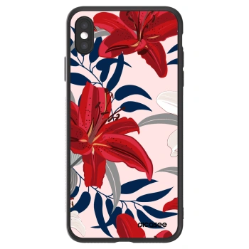 Picasee ULTIMATE CASE για Apple iPhone XS Max - Red Lily