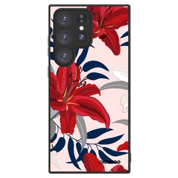 Picasee ULTIMATE CASE PowerShare για Samsung Galaxy S23 Ultra 5G - Red Lily
