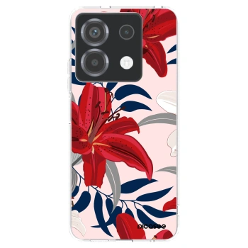 Picasee διαφανής θήκη σιλικόνης Xiaomi Poco X6 - Red Lily
