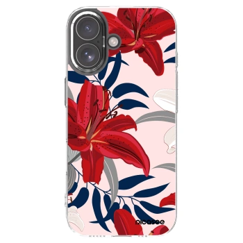 Picasee διαφανής θήκη σιλικόνης Apple iPhone 17 - Red Lily