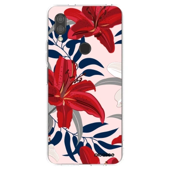 Picasee διαφανής θήκη σιλικόνης Xiaomi Redmi 7 - Red Lily