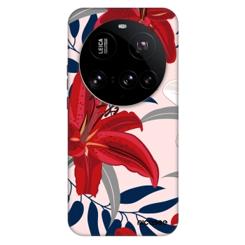Θήκη για Xiaomi 15 Ultra - Red Lily