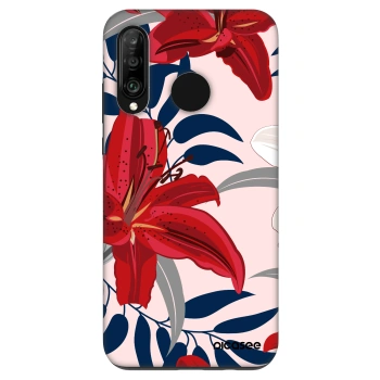 Θήκη για Huawei P30 Lite - Red Lily