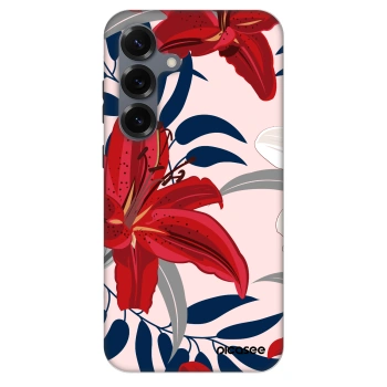 Θήκη για Samsung Galaxy S25 5G - Red Lily