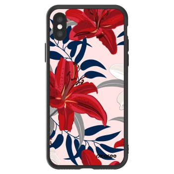 Picasee ULTIMATE CASE για Apple iPhone X/XS - Red Lily