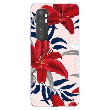 Picasee διαφανής θήκη σιλικόνης Xiaomi Mi Note 10 Lite - Red Lily