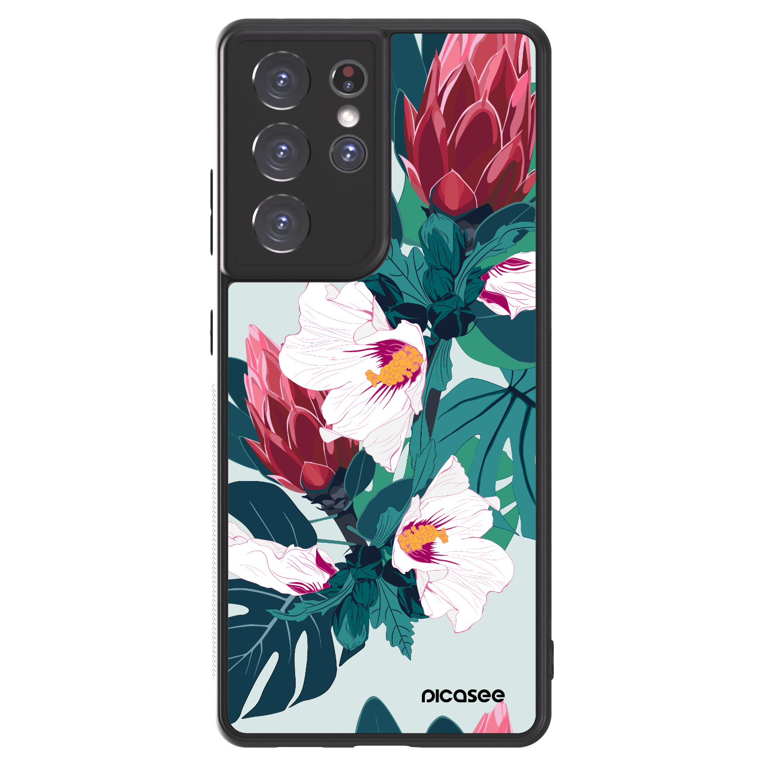 Picasee ULTIMATE CASE για Samsung Galaxy S21 Ultra 5G G998B - Rhododendron