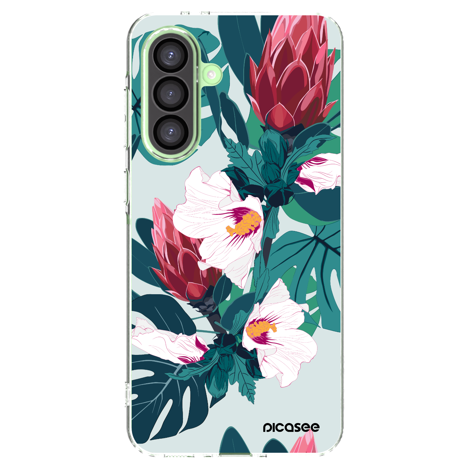 Picasee διαφανής θήκη σιλικόνης Samsung Galaxy A26 5G A266B - Rhododendron