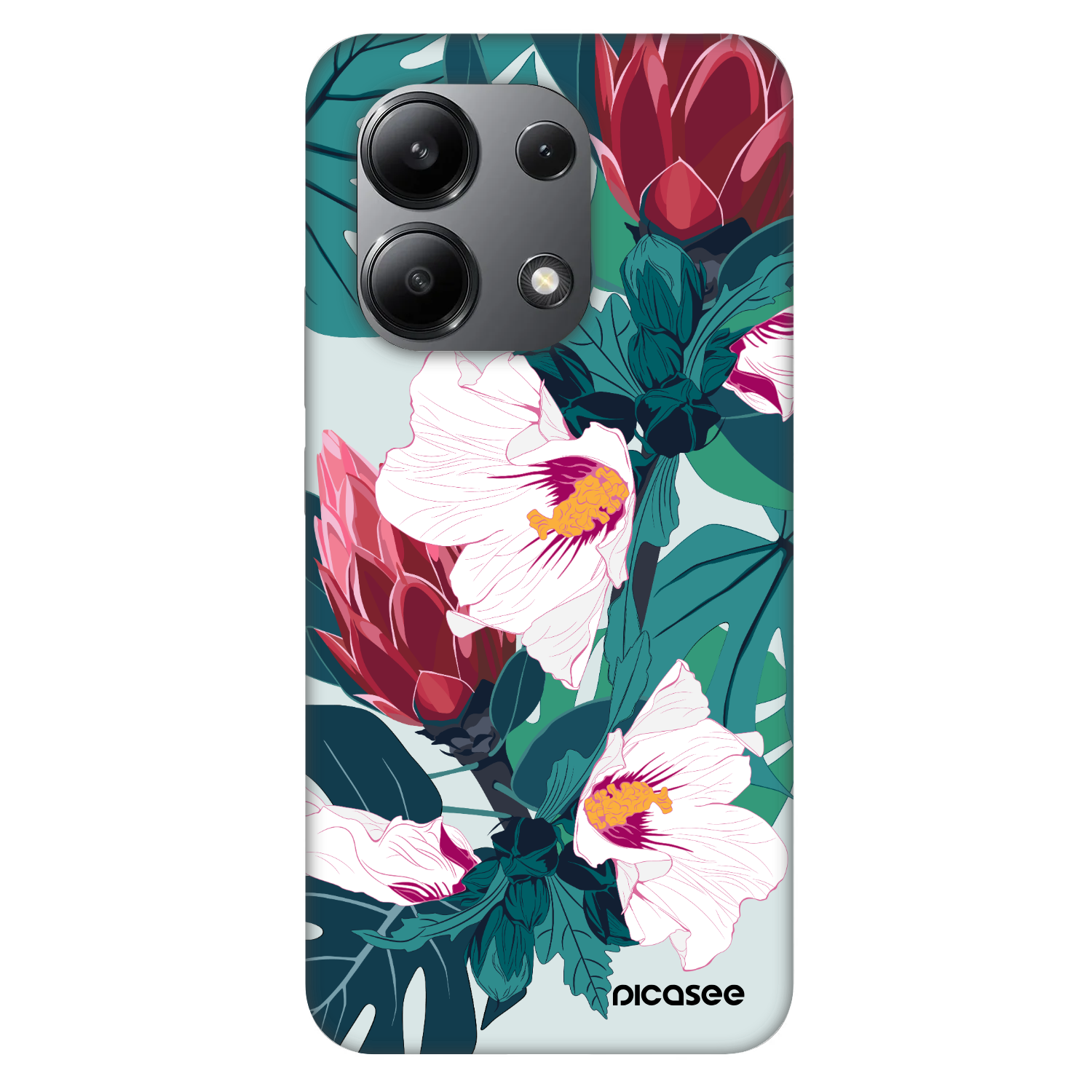 Picasee Fashion Case για Xiaomi Redmi Note 13 4G - Rhododendron