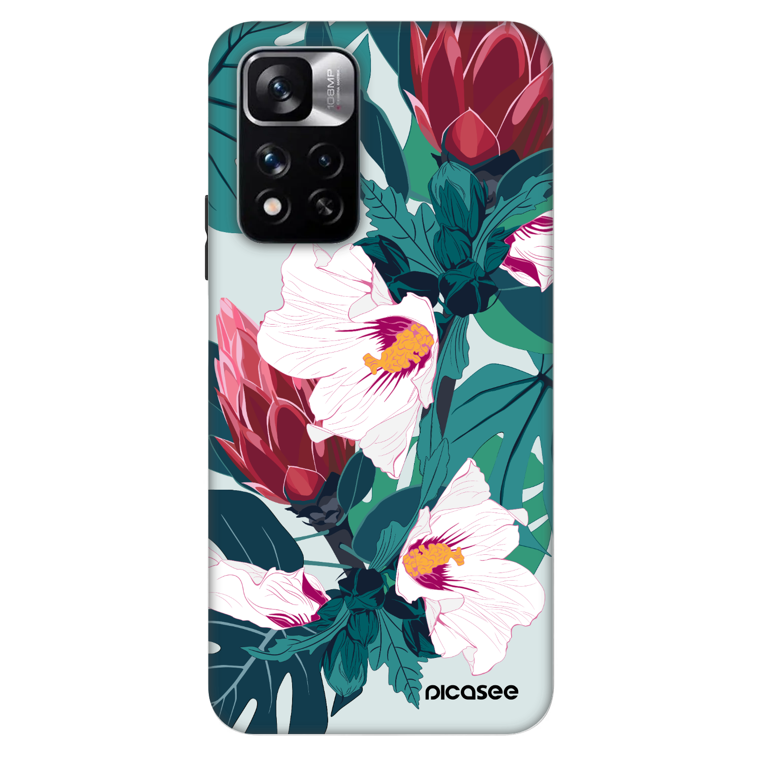 Picasee Fashion Case για Xiaomi Redmi Note 11 Pro - Rhododendron