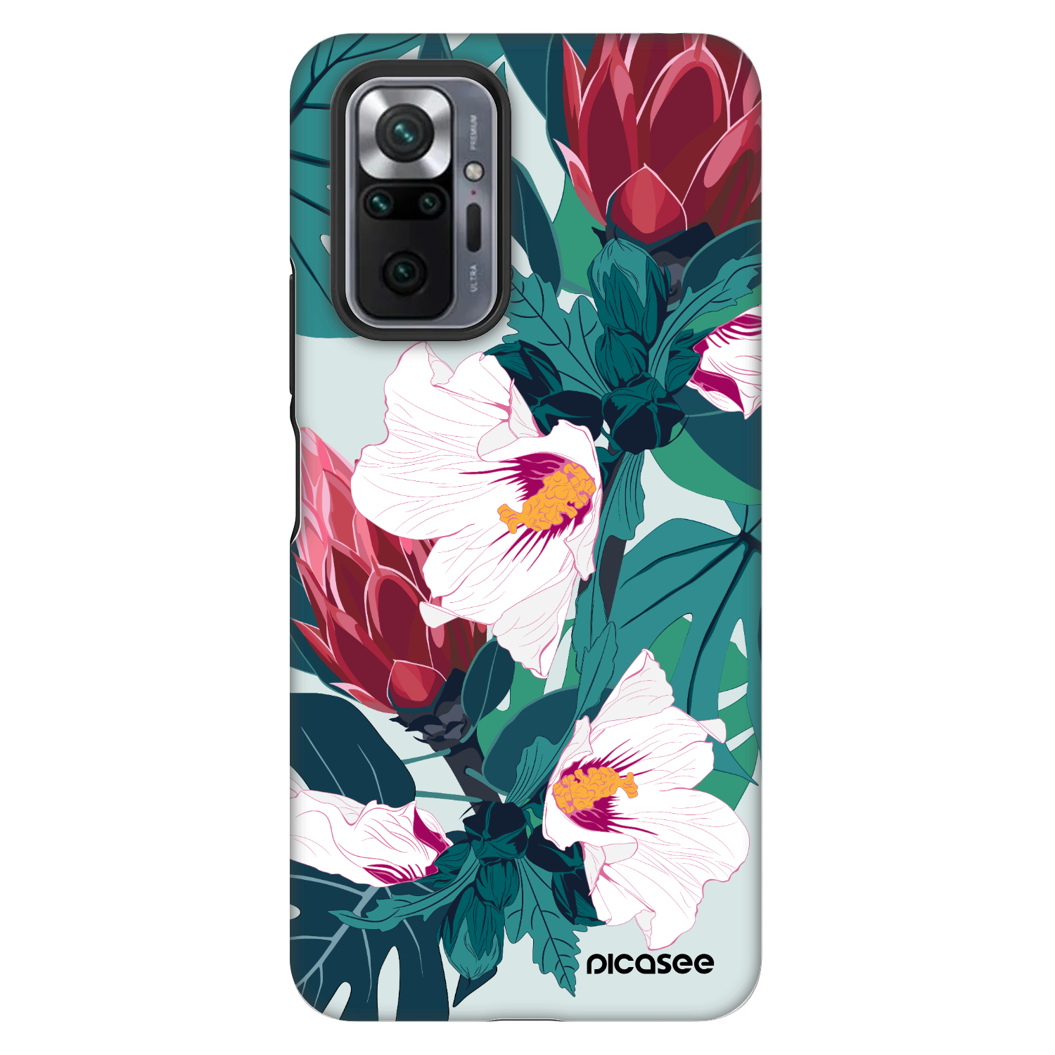 Picasee Fashion Case για Xiaomi Redmi Note 10 Pro - Rhododendron