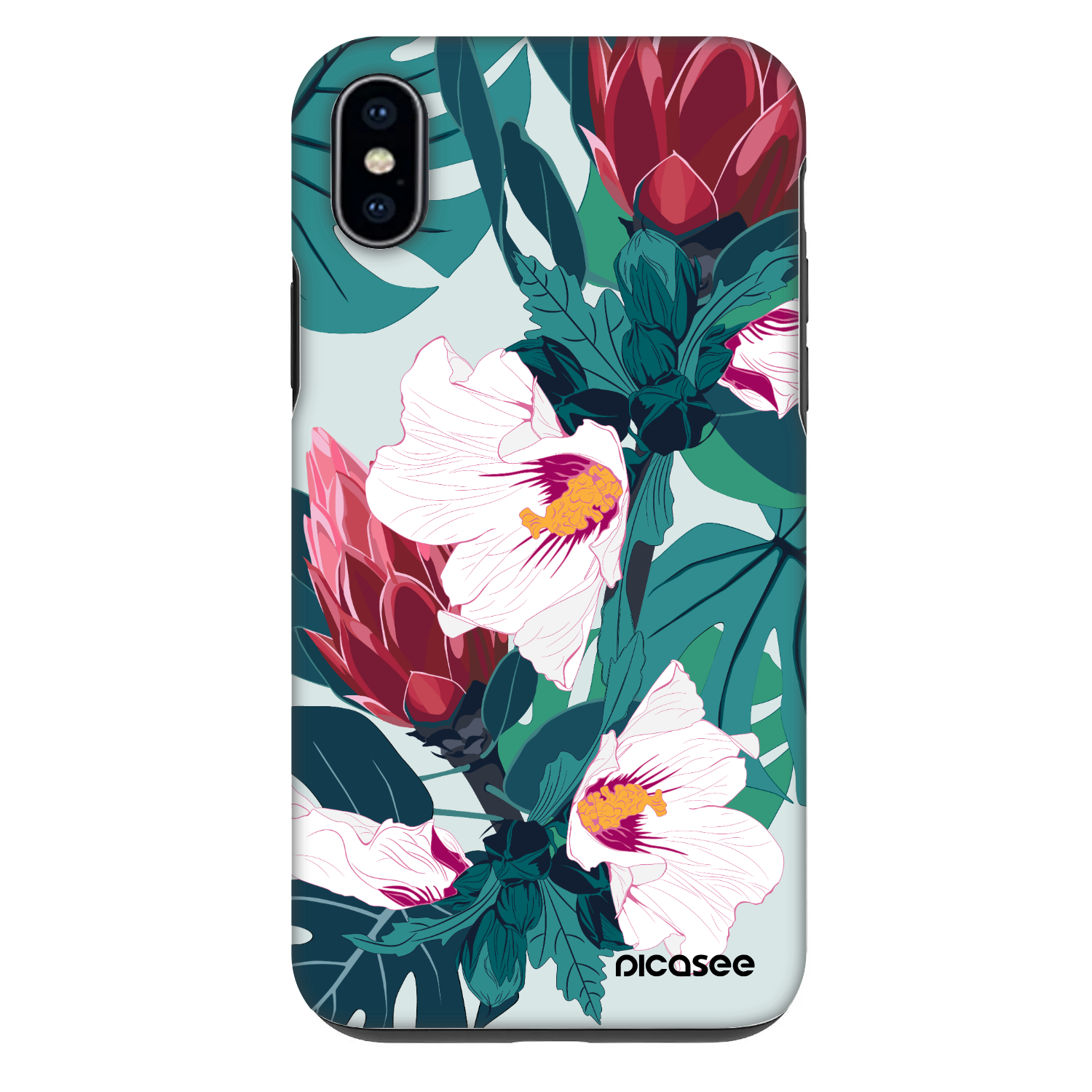 Picasee Fashion Case για Apple iPhone XS Max - Rhododendron